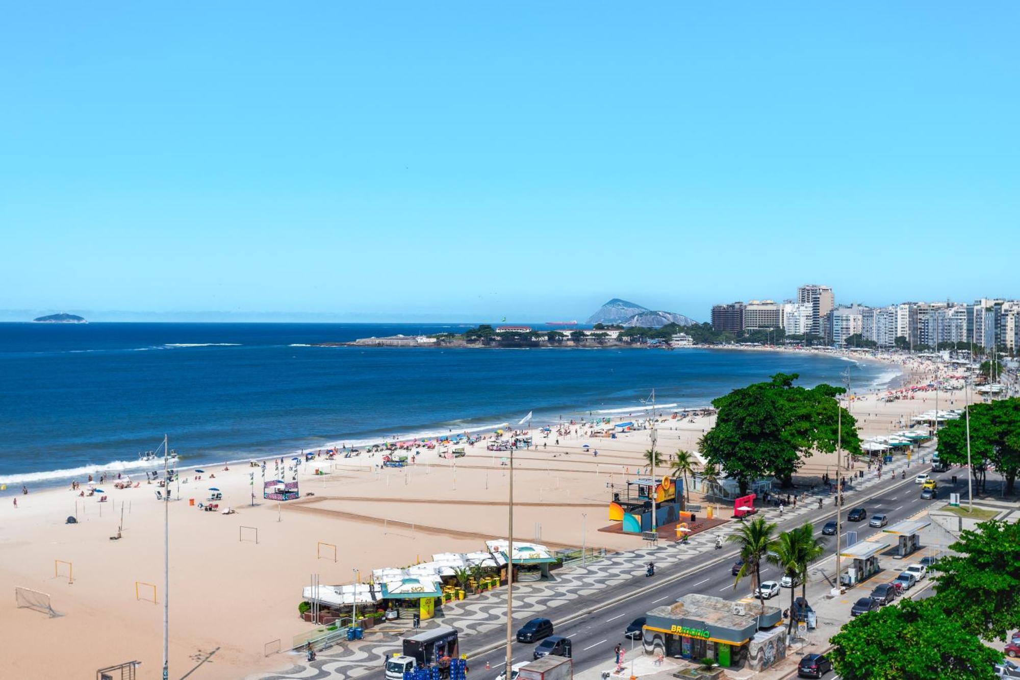 Unhotel - Luxuosos Apartamentos Na Atlantica A Beira-Mar, Copacabana Rio de Janeiro Exteriér fotografie