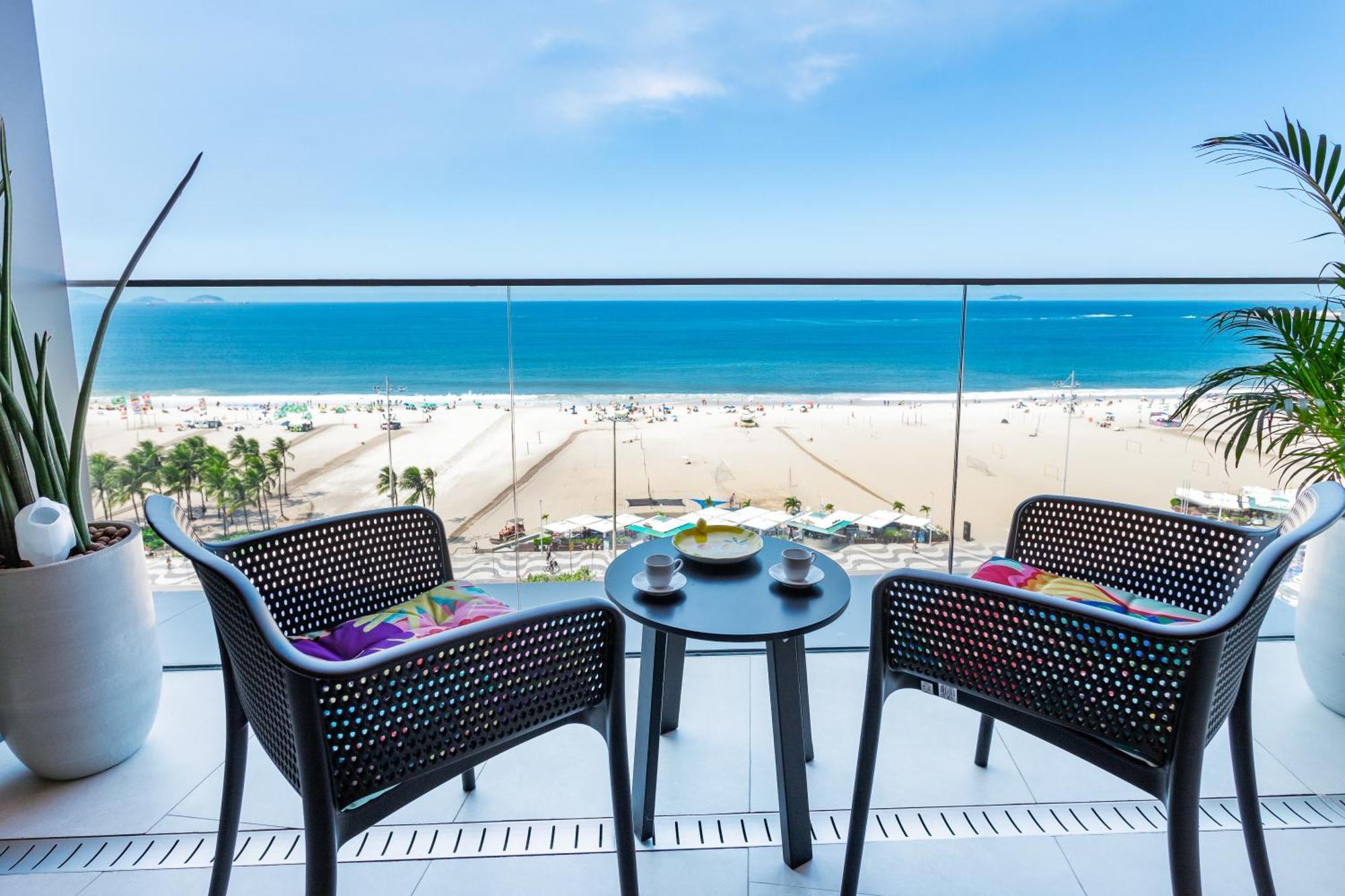 Unhotel - Luxuosos Apartamentos Na Atlantica A Beira-Mar, Copacabana Rio de Janeiro Exteriér fotografie