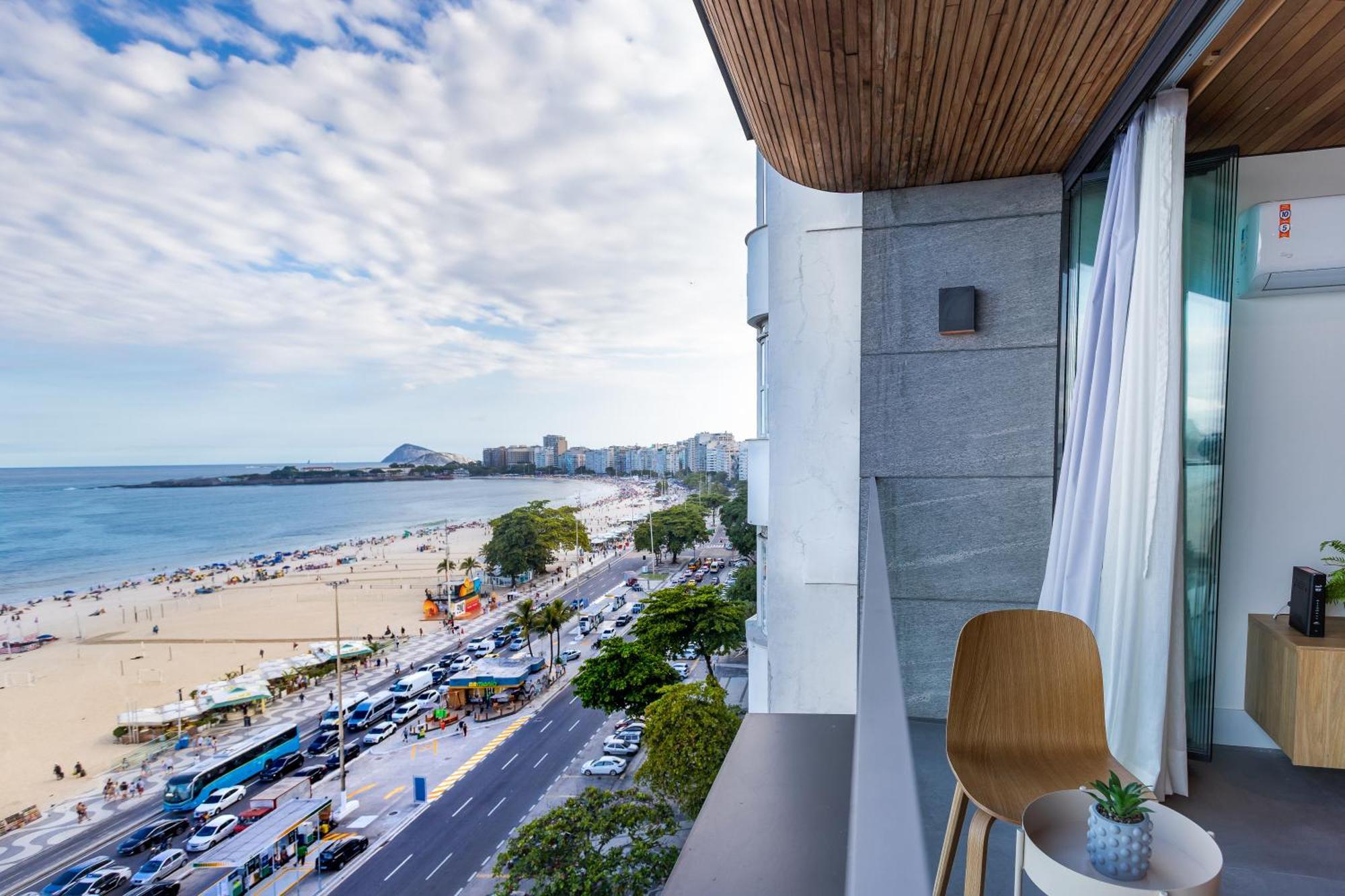 Unhotel - Luxuosos Apartamentos Na Atlantica A Beira-Mar, Copacabana Rio de Janeiro Exteriér fotografie